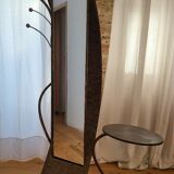 Dressing table console brutalist art