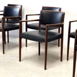 7 dining chairs attr. to Niels Moller
