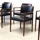 7 dining chairs attr. to Niels Moller