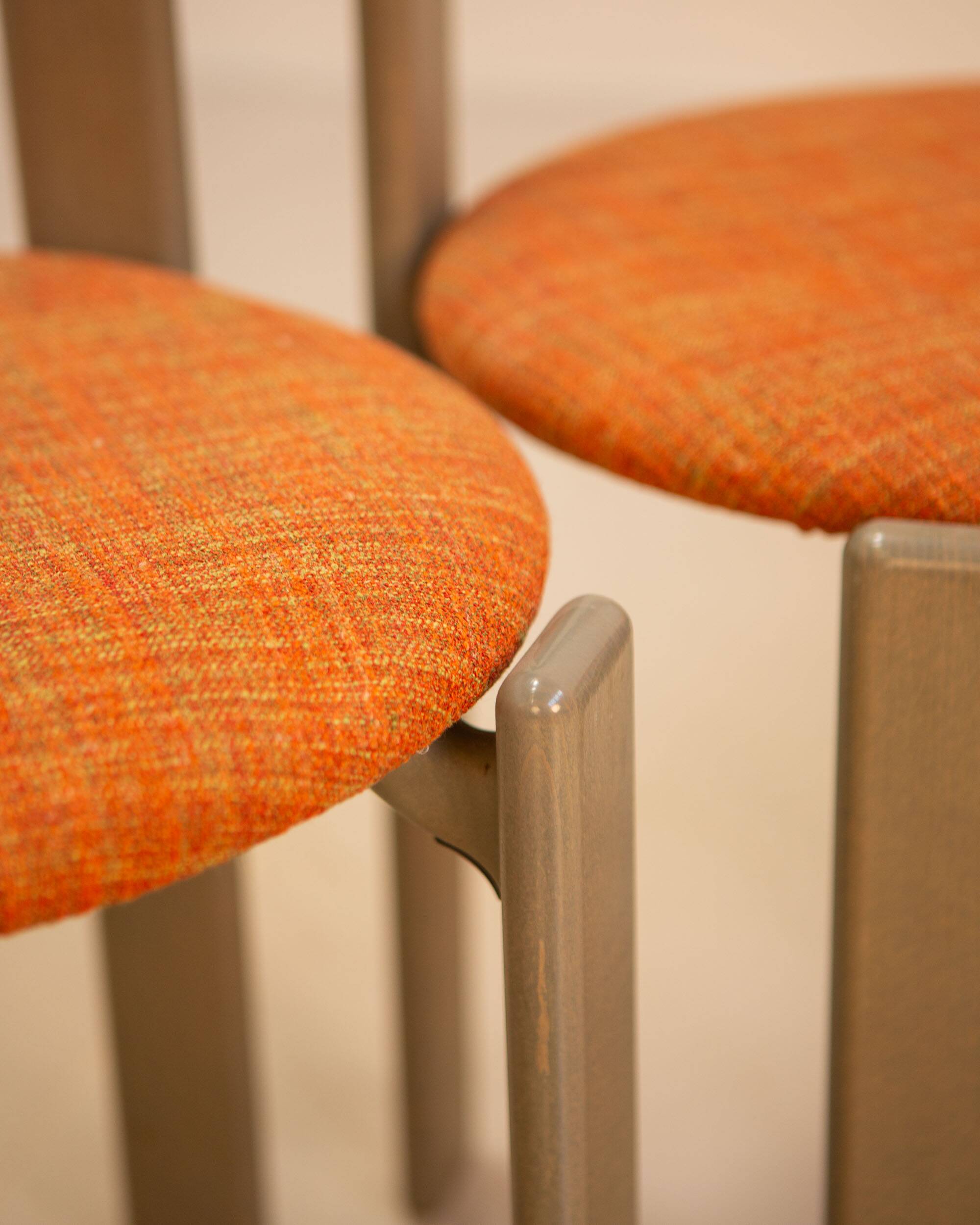 6 chairs by Bruno Rey for Dietiker 70's