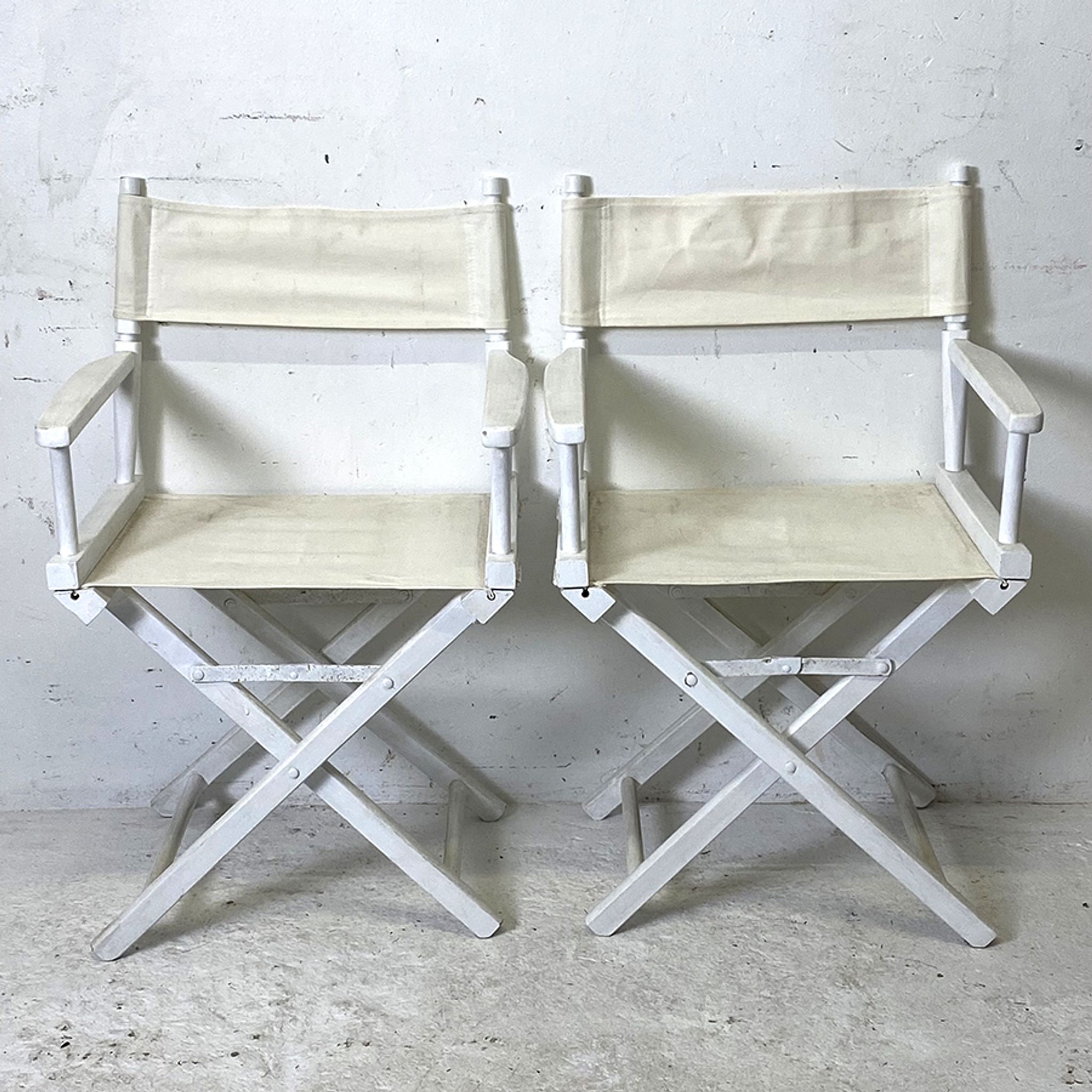 Paire de chaises pliantes