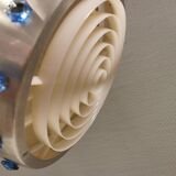 Danish space-age hanging lamp from the 80s.