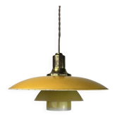 1928/29 Poul Henningsen pendant with yellow shades model 3/2,5