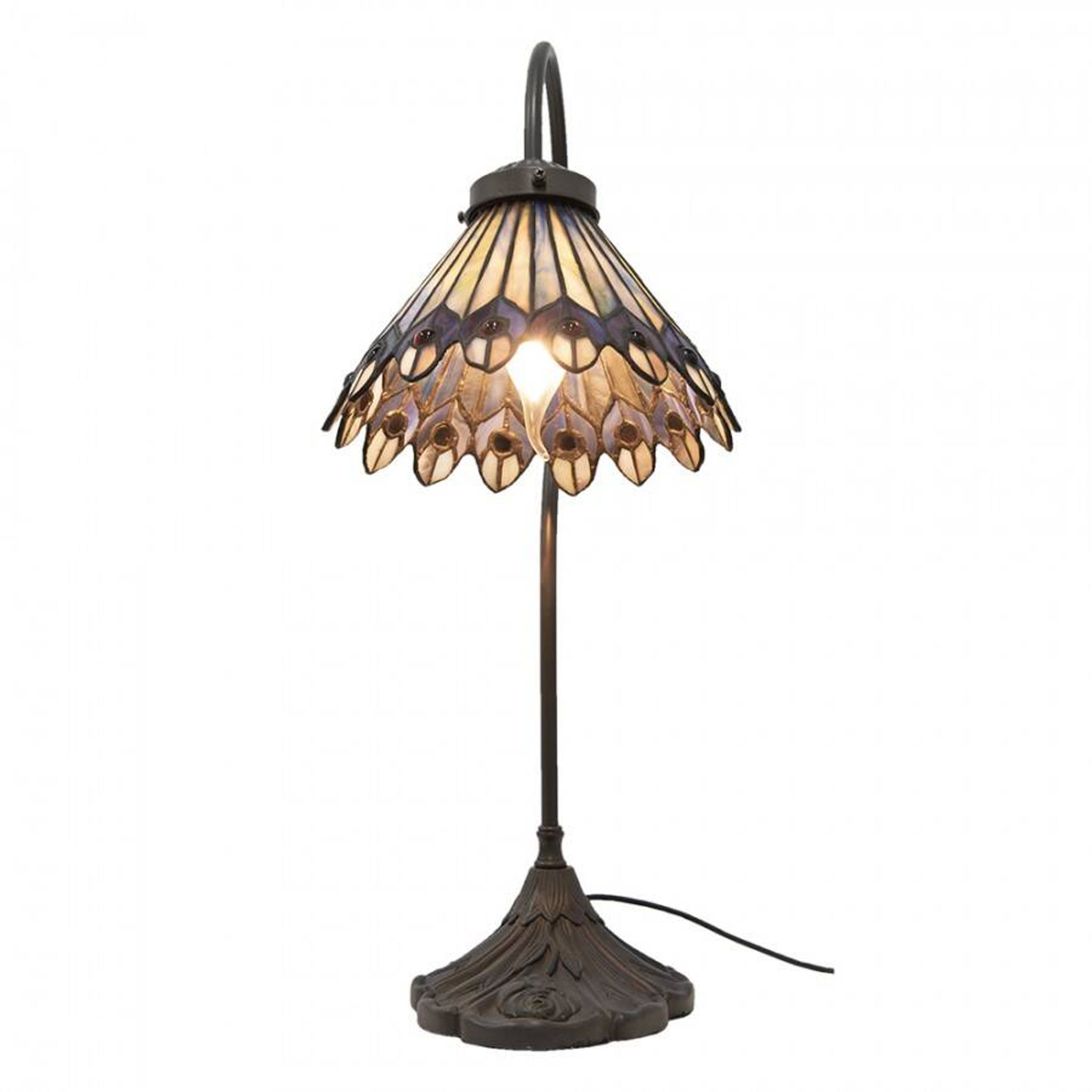 Lampe de table Tiffany Art Déco