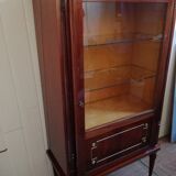 Showcase Louis XVI style mahogany