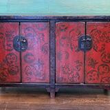 Antique Chinese low sideboard