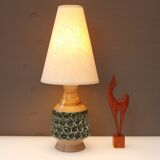 Mid-Century Modern Italian Pottery Table Lamp by Fratelli Fanciullacci