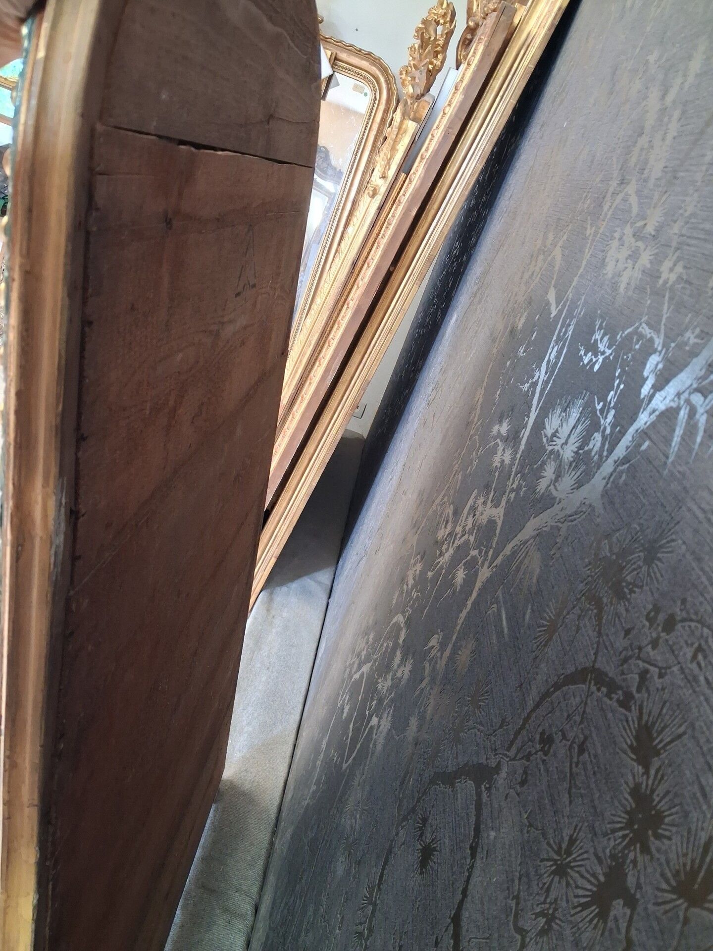 Mirror with shutters 144x83