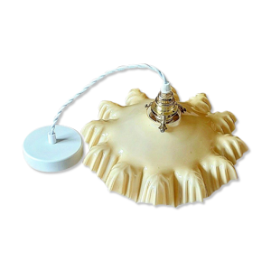 suspension vintage opaline
