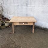 Low farmhouse table