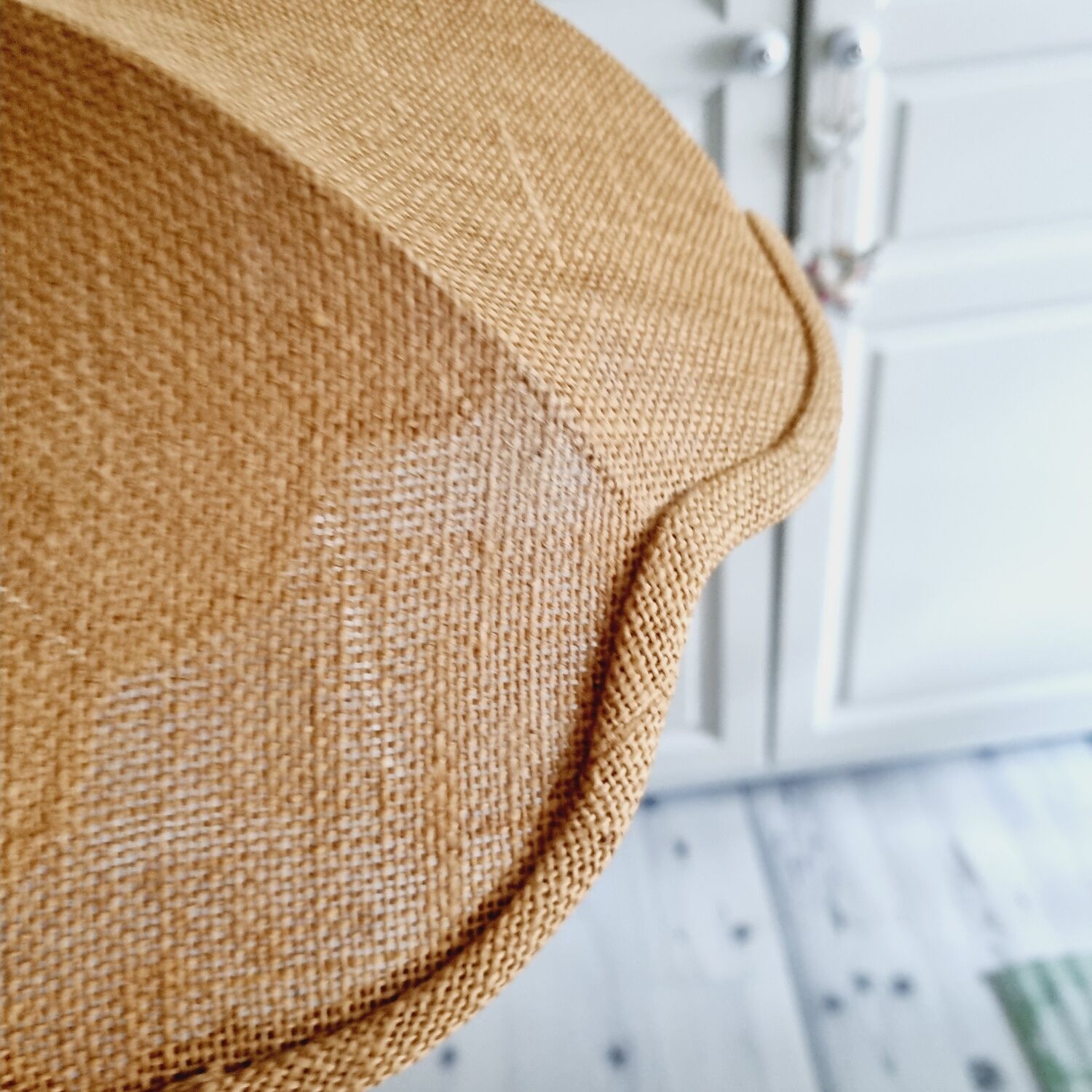 Jute pendant light