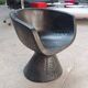 Zanotta dora black armchair