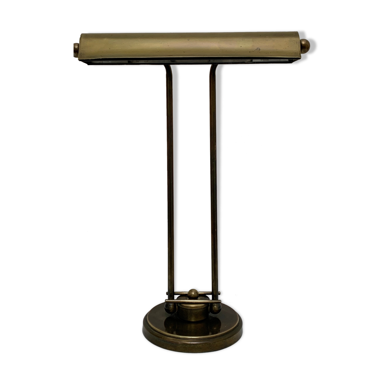 Brass desk lamp Art Deco