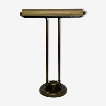 Lampe de bureau en laiton style Art Deco