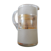 Pitcher with gilding