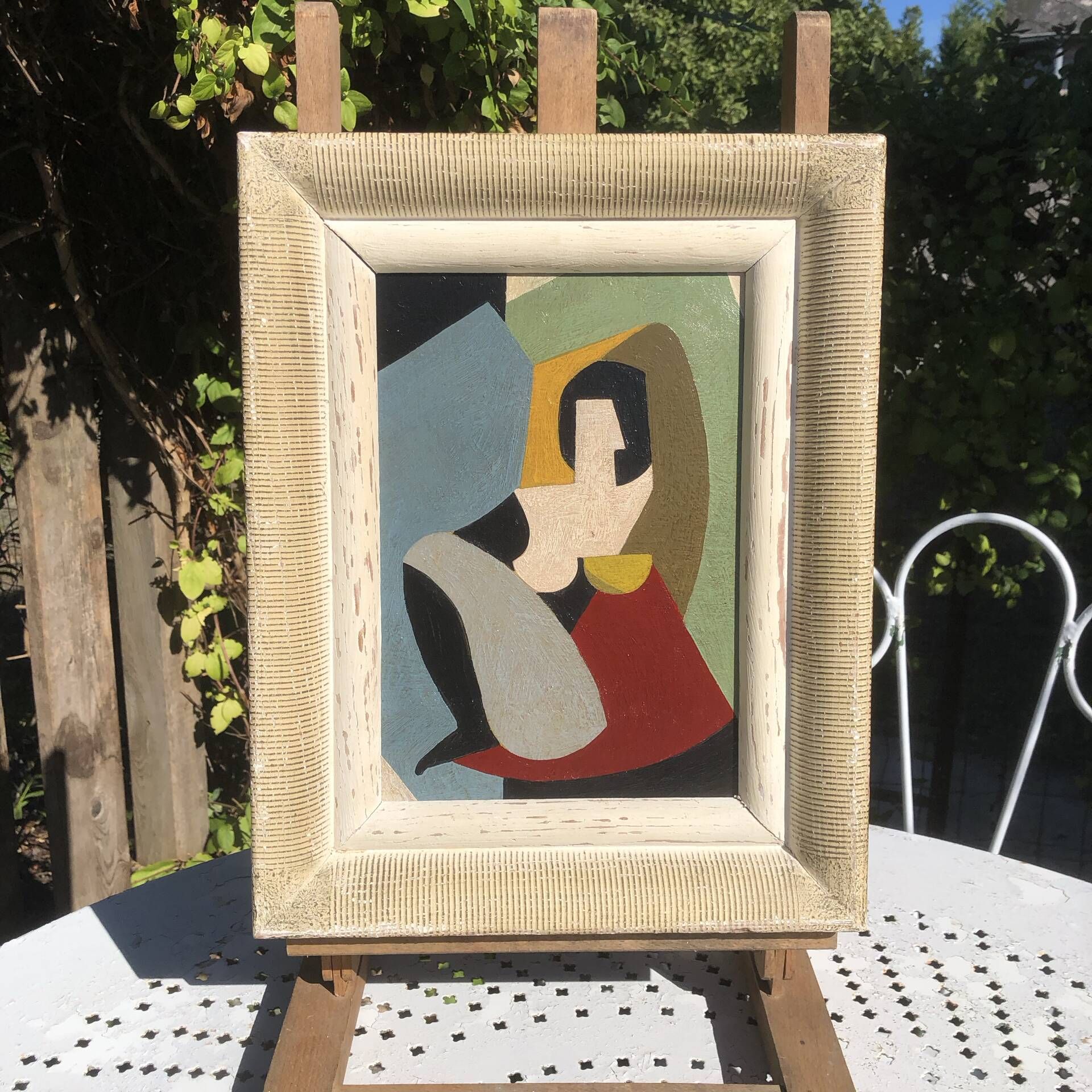 Cubist painting