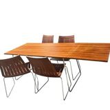 Ensemble de repas Tønnestav par Kjell Richardsen pour Tynes Møbelfabrikk, Norvège, années 1960