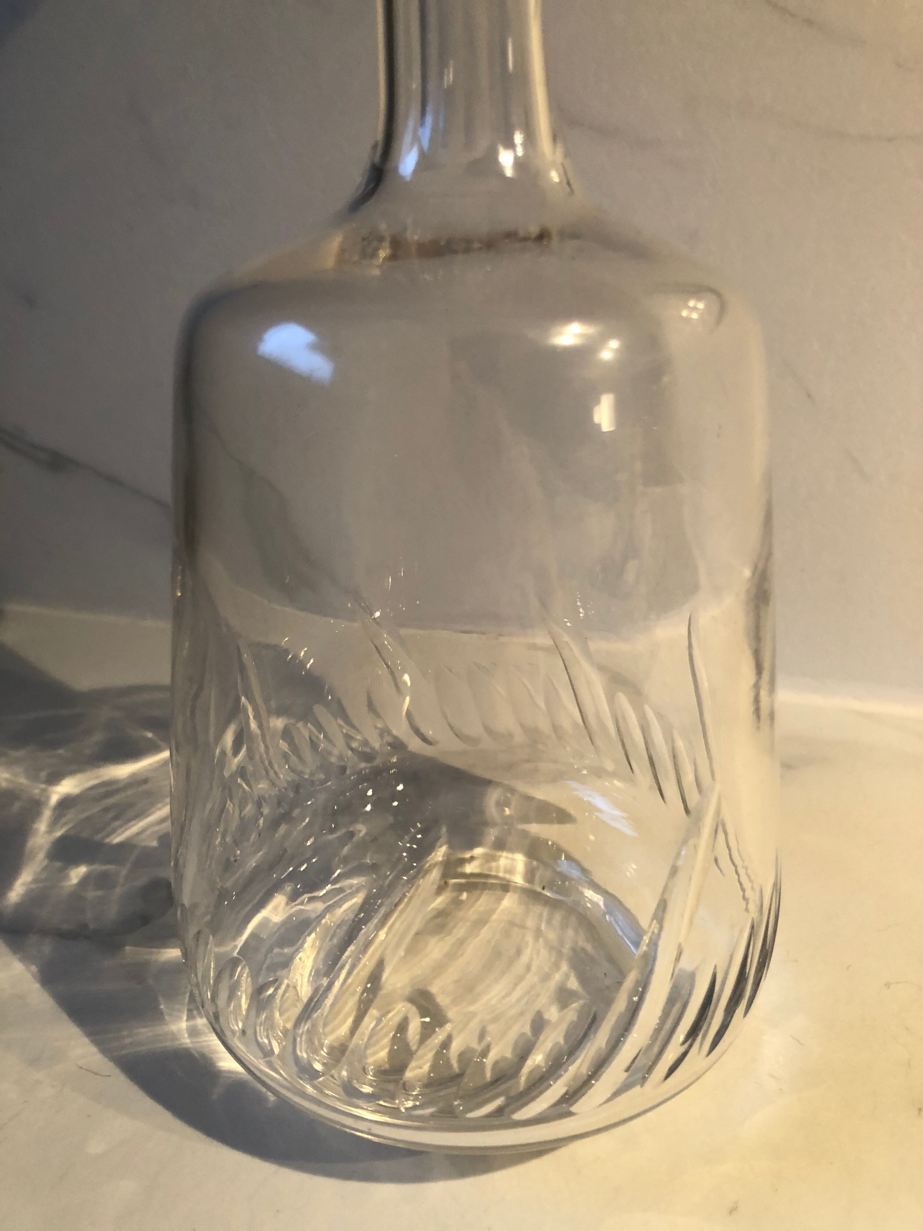 Carafe en verre