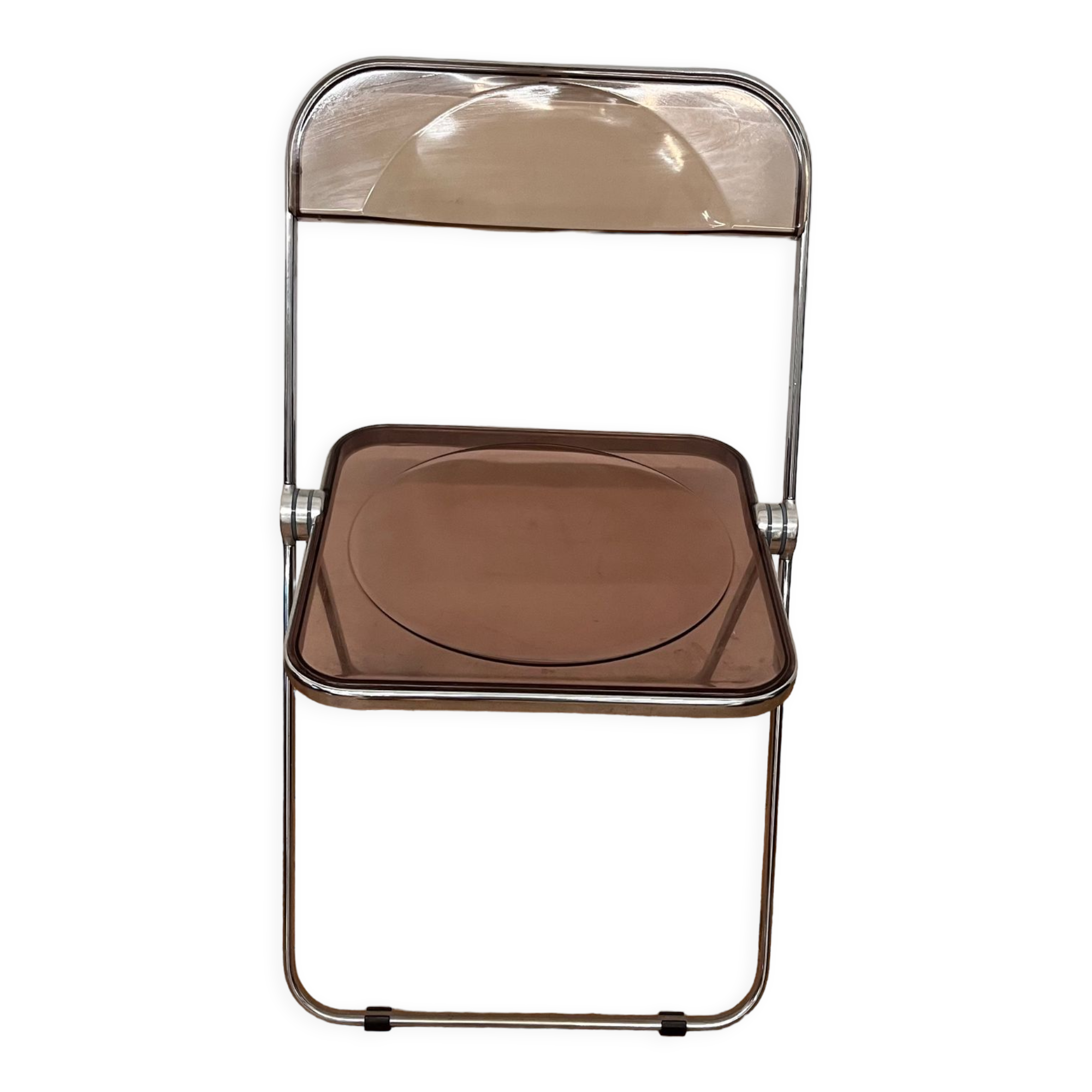 Chair "Plia" by Giancarlo Piretti for Castelli plexi