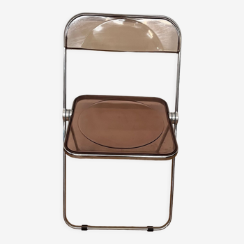Chair "Plia" by Giancarlo Piretti for Castelli plexi