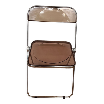 Chair "Plia" by Giancarlo Piretti for Castelli plexi