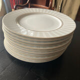 Guy Degrenne porcelain plates