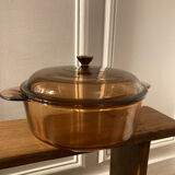 Smoked glass casserole