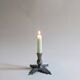 Silver pineapple candle holder
