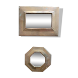Set of 2 handmade mirrors