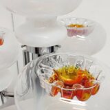 Lámpara de mesa de cristal " Mazzega". Italia, 1970s.