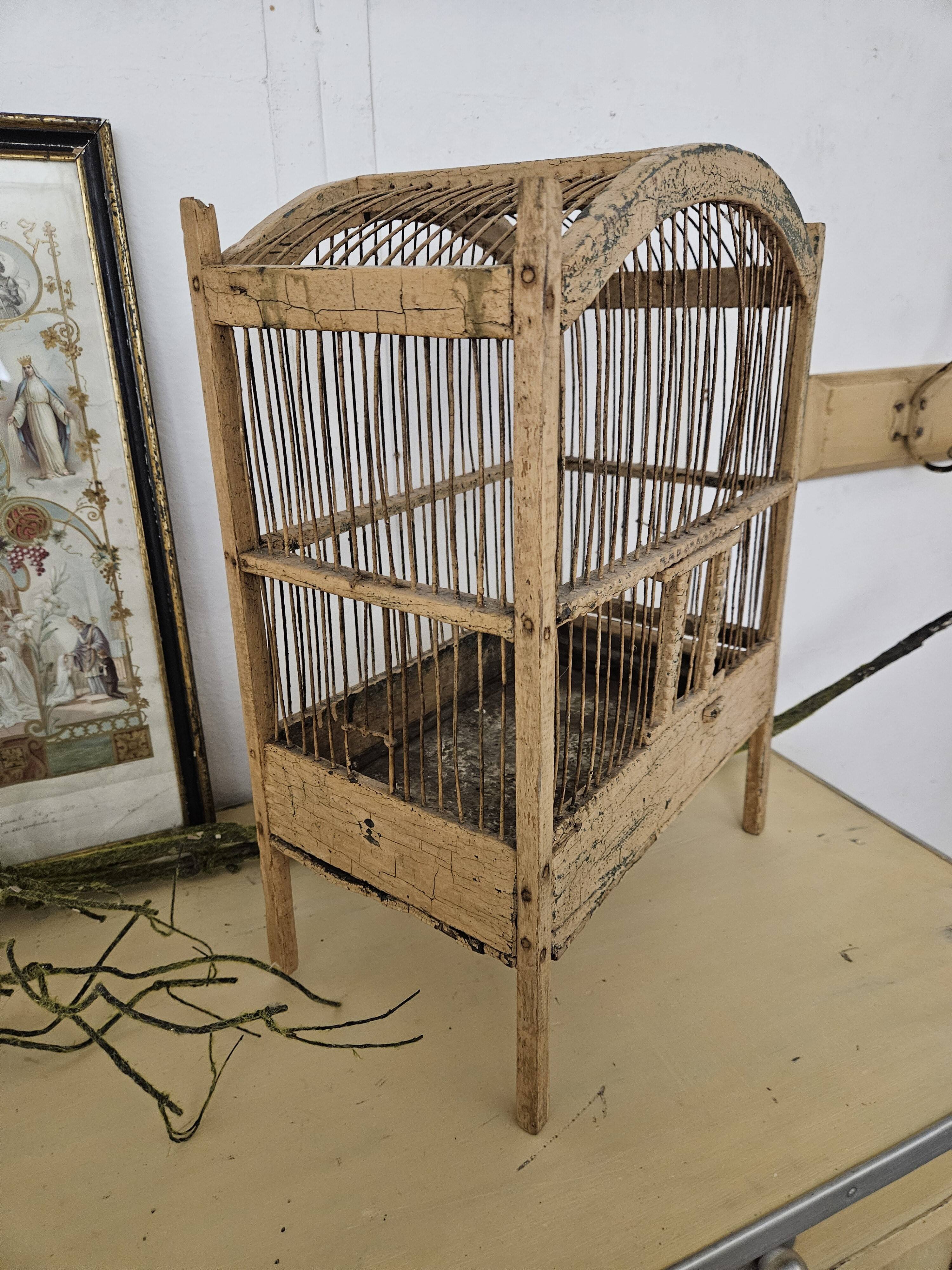 Old birdcage