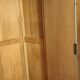 Armoire 2 portes miroir ancienne