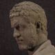 Buste en ciment de l'empereur Caracalla
