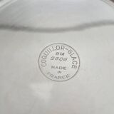 Antique butter dish Coquillor-glace in silver-plated metal