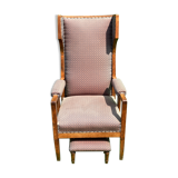 Art nouveau or arts and crafts  wingback chair