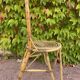 Série de 4 chaises en rotin des années 60