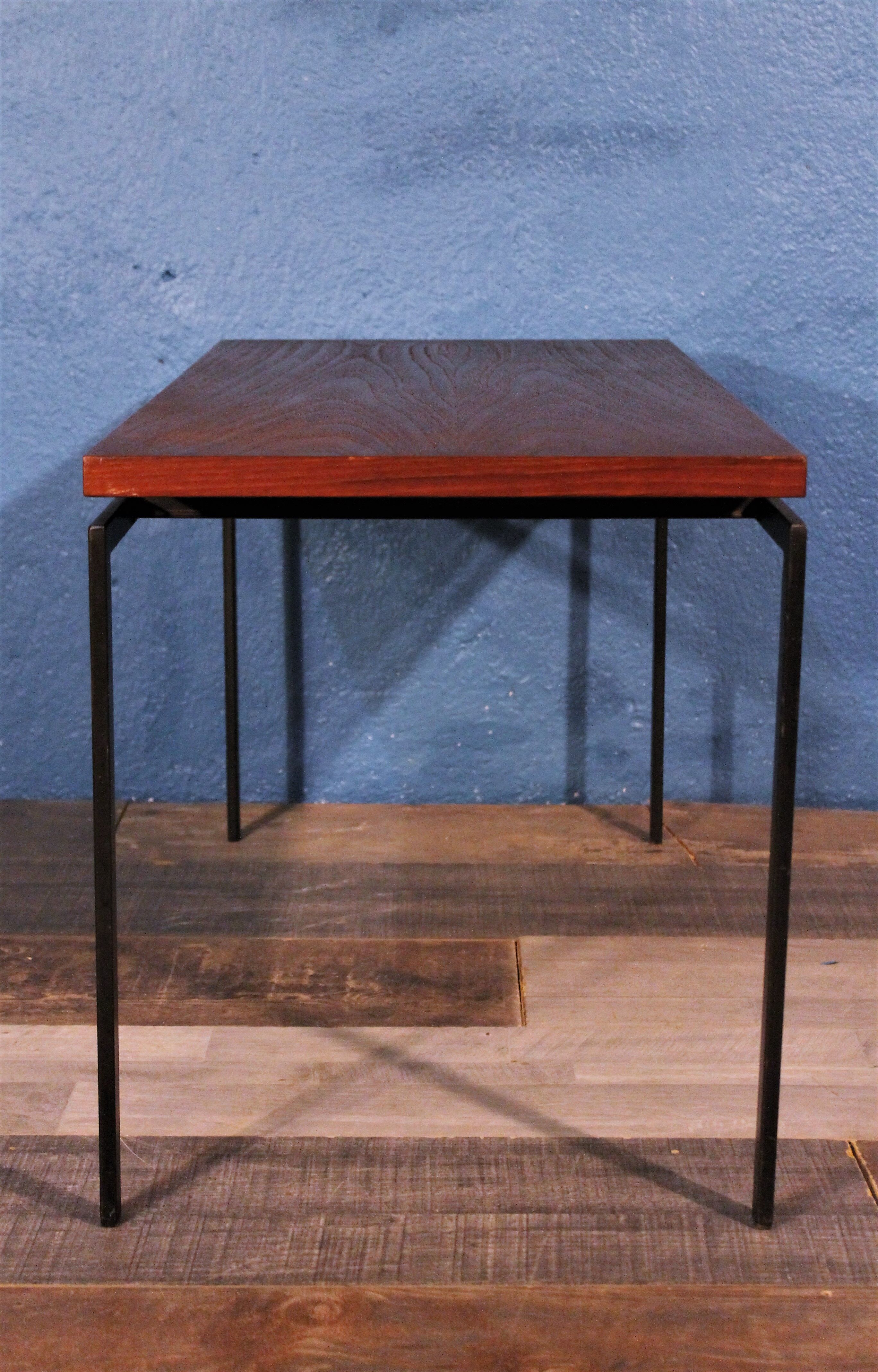 Metal & wood coffee table 1950