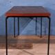 Metal & wood coffee table 1950