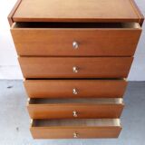 Vintage chest of drawers compass feet