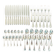 Christofle Malmaison 48-piece flatware set in very good condition
