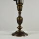 Table Lamp, Patinated Brass, Boréns, 1950s/60s, Sweden