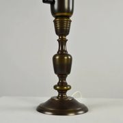 Table Lamp, Patinated Brass, Boréns, 1950s/60s, Sweden