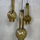 3x Staff Leuchten vintage pendant lamps
