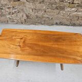 Table basse bois vintage 1970"
