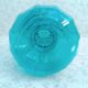 Vase bleu vintage H 22 cm