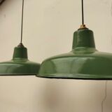 Pair of industrial lamps