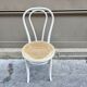 Chaise bistrot blanche