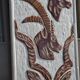 Robert Loiseleur ceramic wall plaque, 1950s-60s