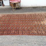 Oriental carpet silk wool