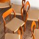 Set of 10 chairs 71 in teak by Niels O. Møller, JL Moller, Mid Century